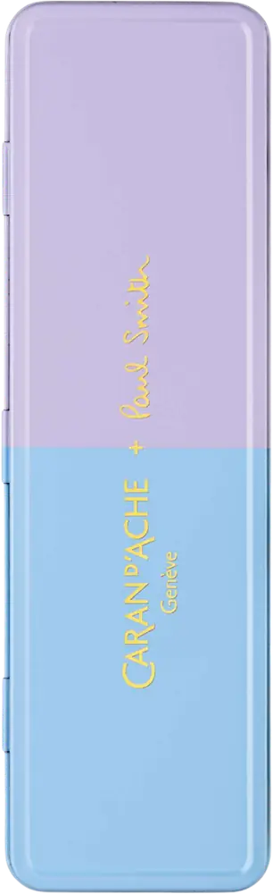 Caixa Caran d'Ache — Sky Blue Lavender