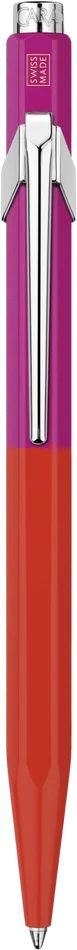 Caneta Caran d'Ache — Warm Red Melrose Pink