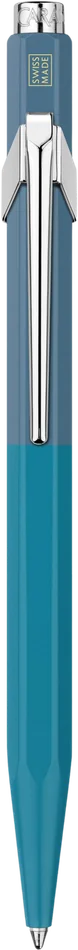 Caneta Caran d'Ache — Cyan Steel