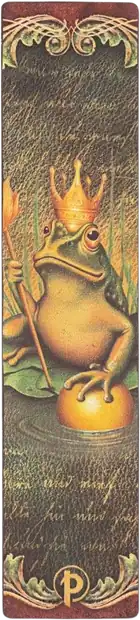 Marca-página Paperblanks — Frog Prince