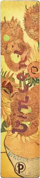 Marca-página Paperblanks — Van Gogh, Sunflowers